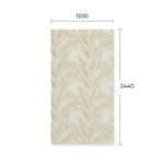Mirror Engraved Laminate Sheet LSD 3830 Gold+White